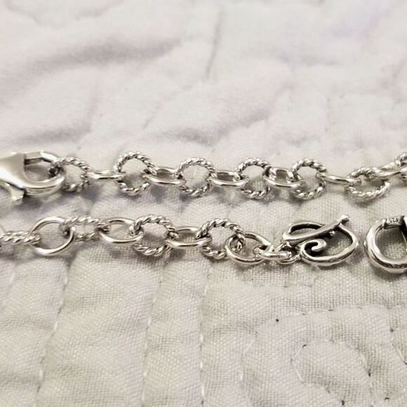 Carolyn Pollack Sterling Silver Statement Necklace - Picture 3 of 4